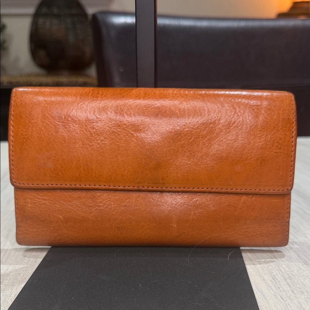 Pelle Studio Tan Leather Wallet